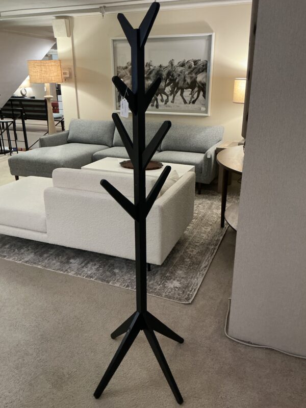 black coat rack