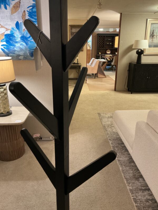 black coat rack