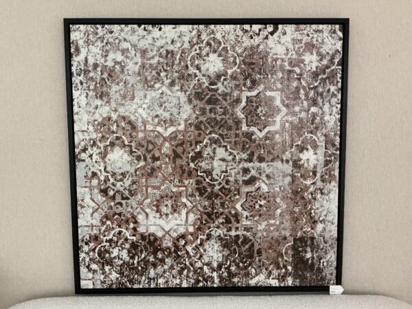 black frame abstract art
