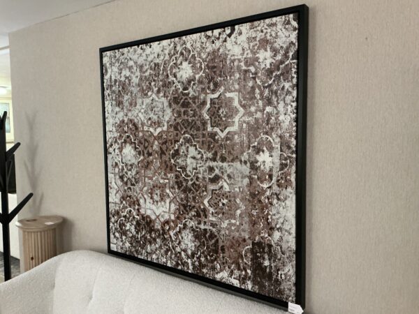 black frame abstract art