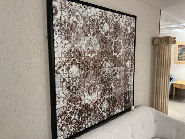 black frame abstract art