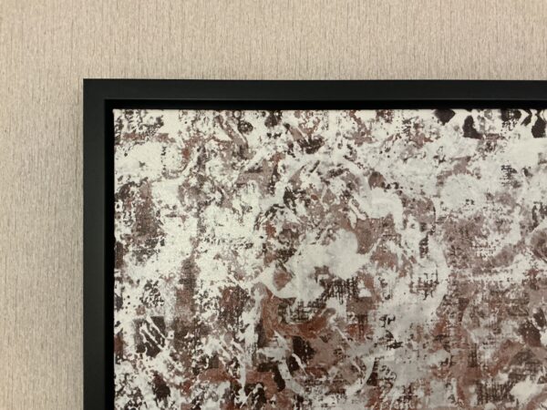 black frame abstract art