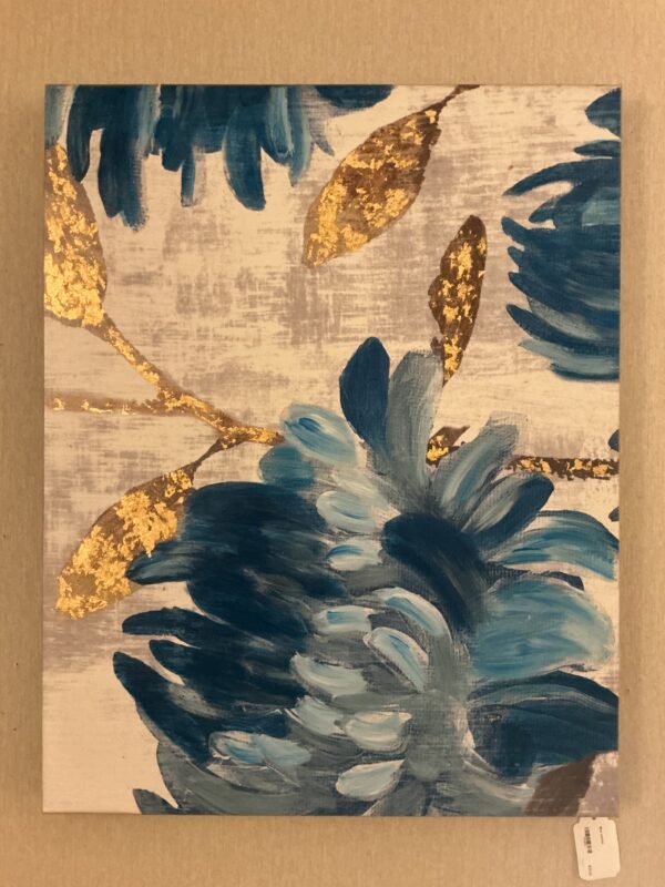 blue canvas