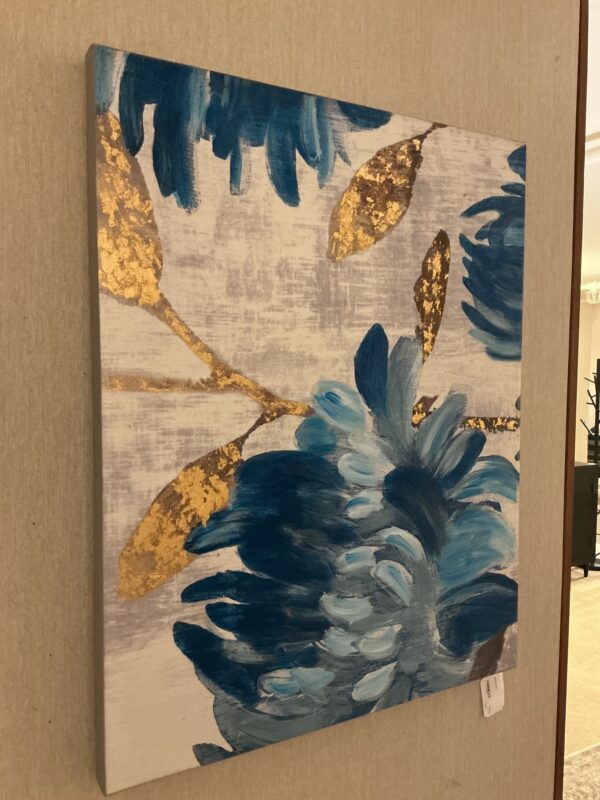 blue canvas