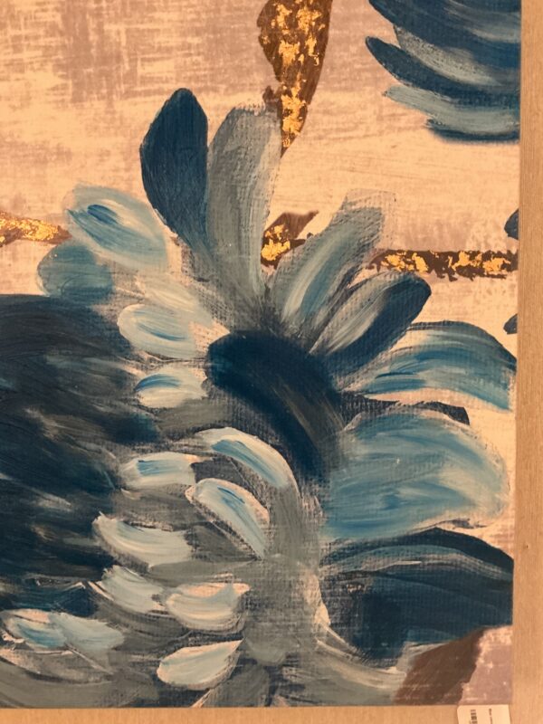 blue canvas