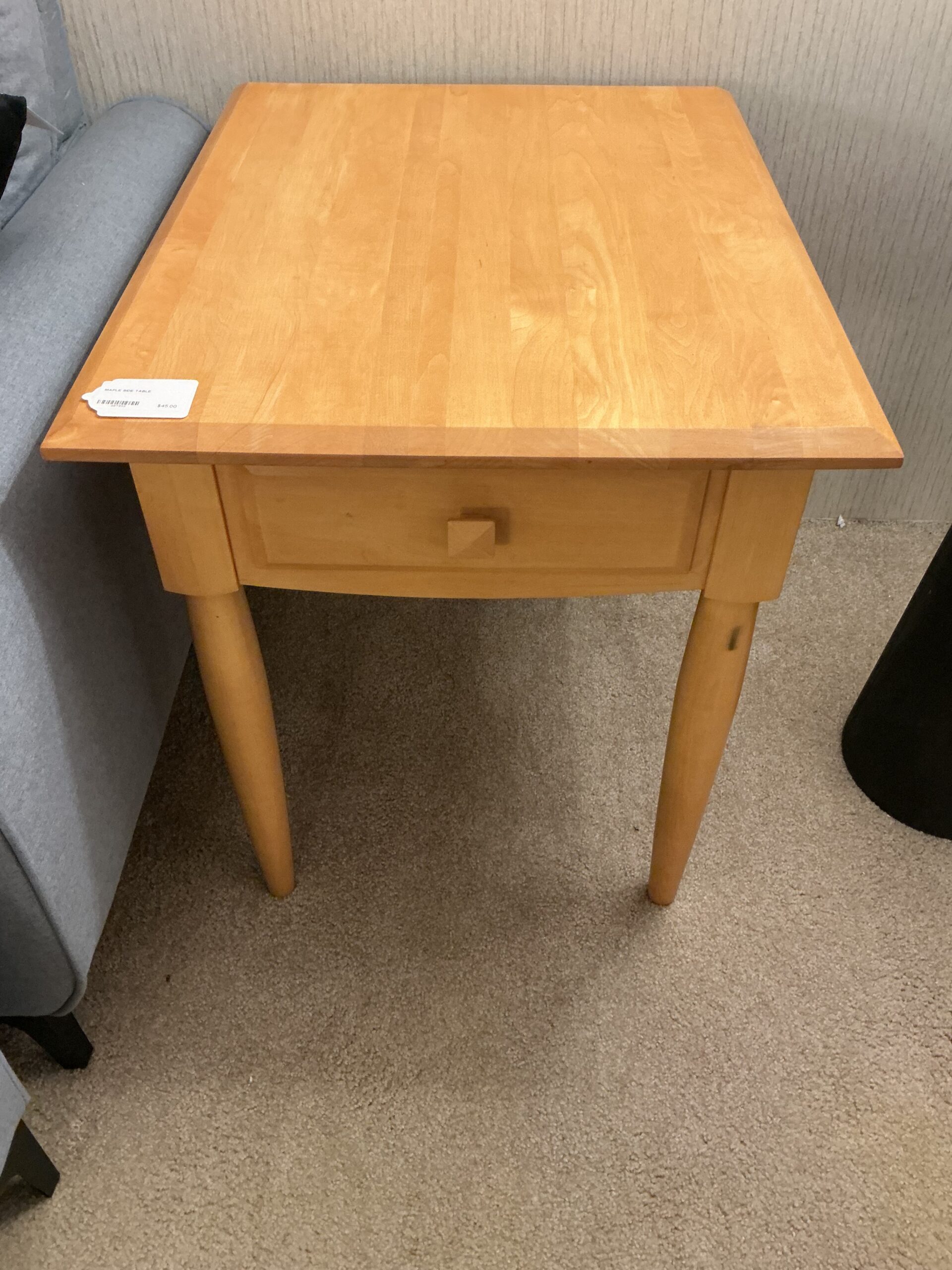maple side table