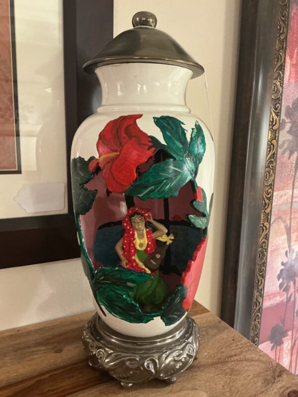 vintage hawaii lamp