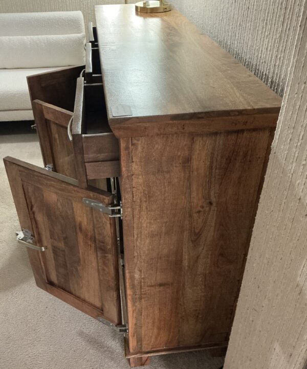 three drawer/three cabinet icebox sideboard