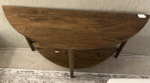 half moon mango console