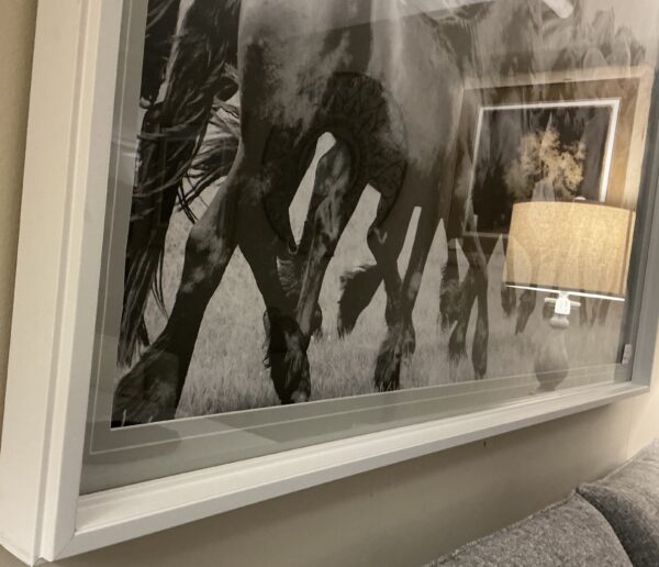 horse framed wall art