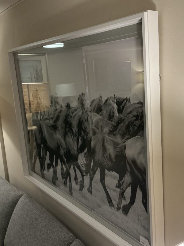 horse framed wall art