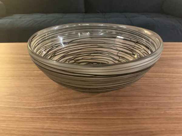 decorative glass bowl