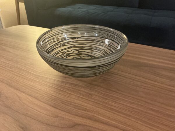 decorative glass bowl