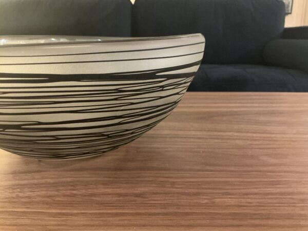 decorative glass bowl