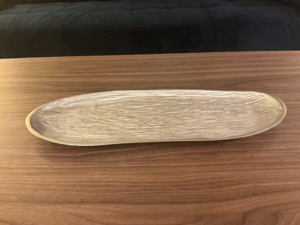 silver tray