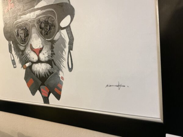 army tiger painting