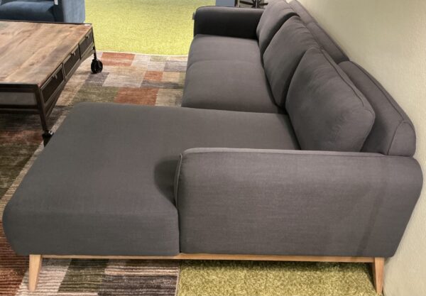kardiel dark grey sectional