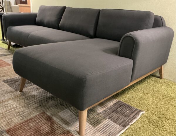 kardiel dark grey sectional
