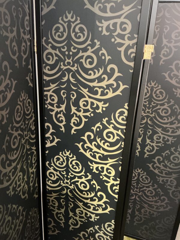 damask room divider