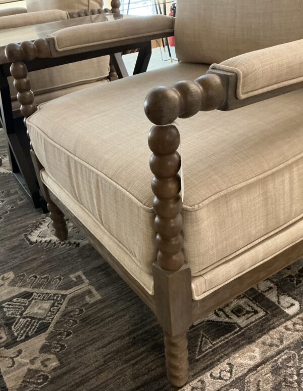 contemporary beigeaccent chair