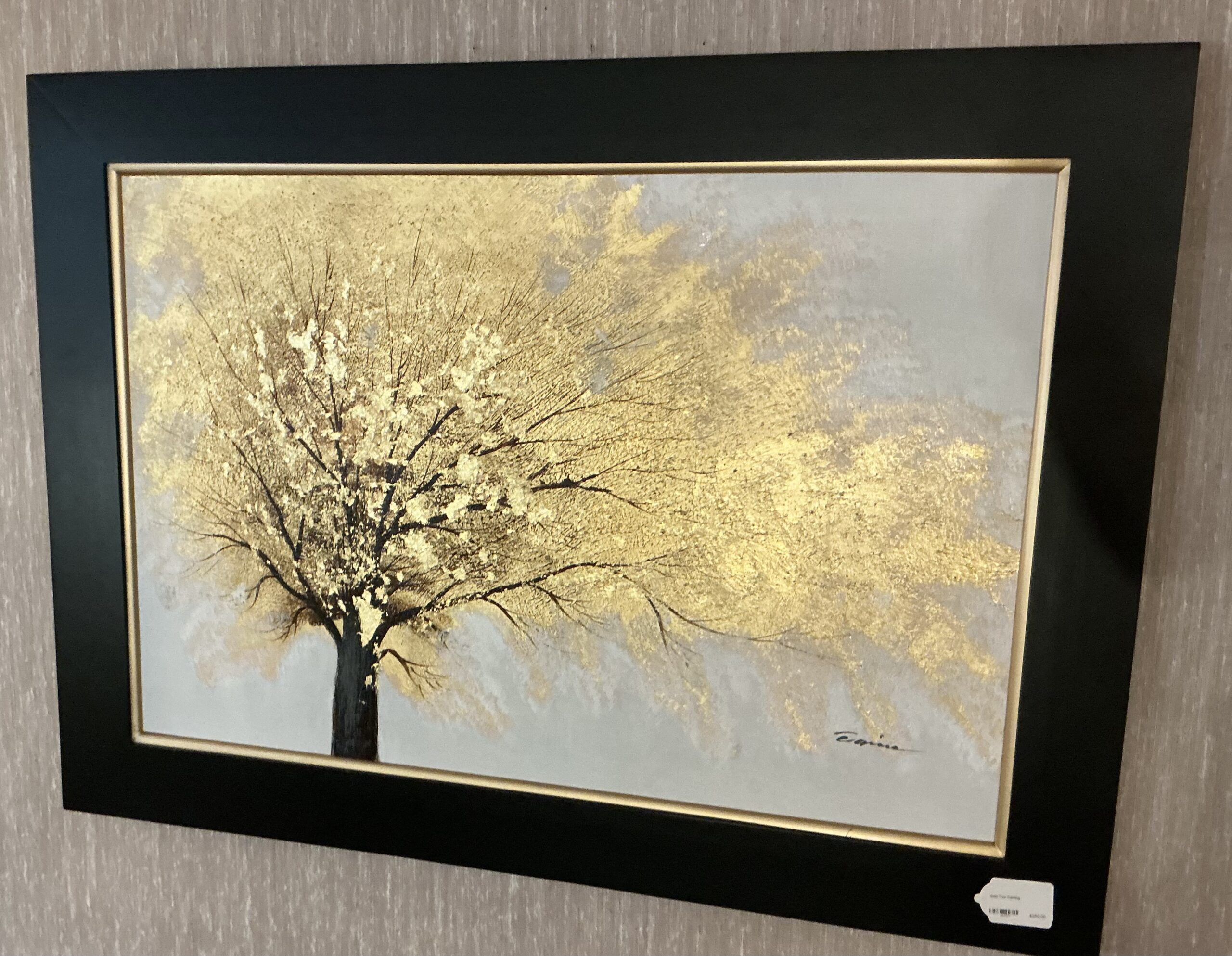 gold tree painting