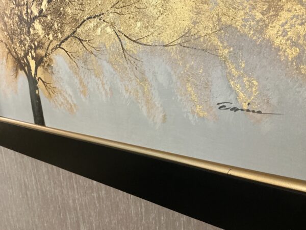 gold tree painting