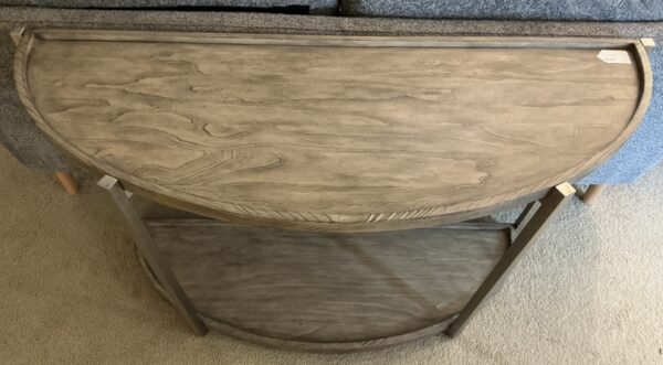 half moon table