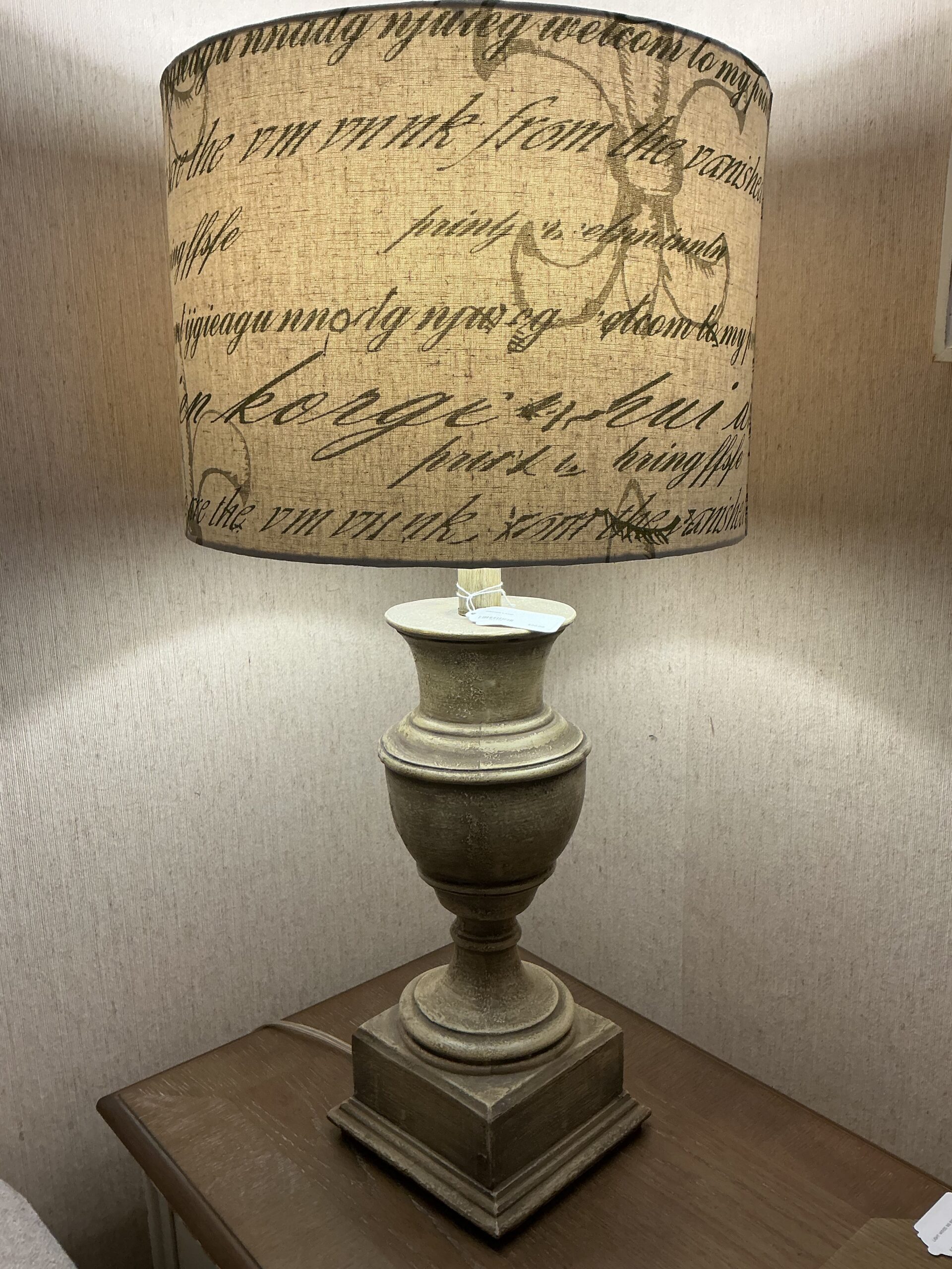 brown lamp