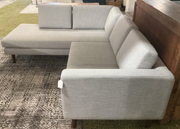 kardiel light gray sectional