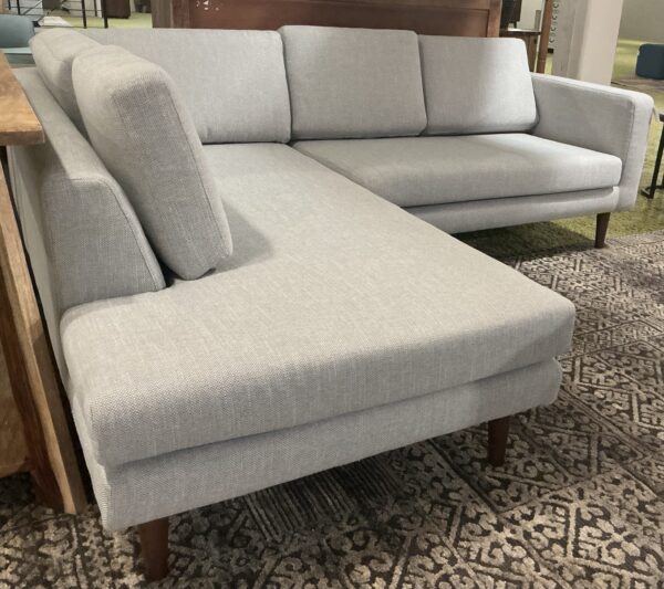kardiel light gray sectional