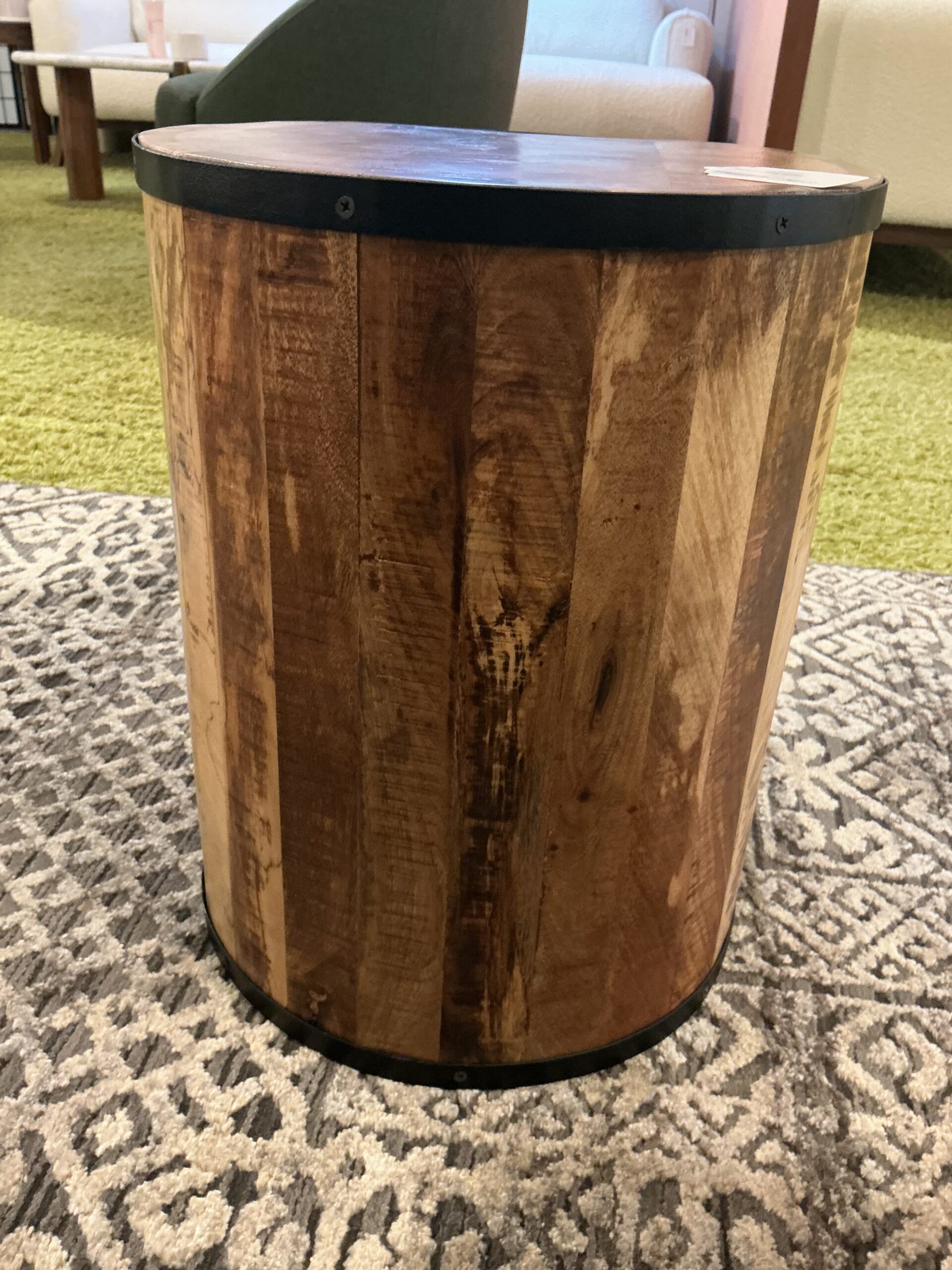reclaimed stool