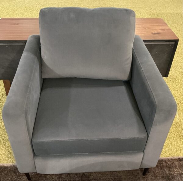 dark gray mod chair