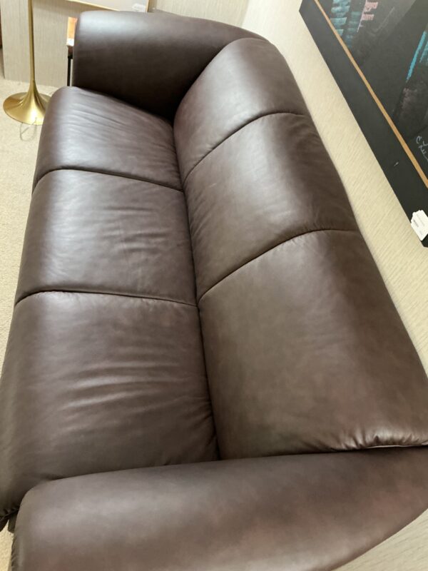 stressless brown couch