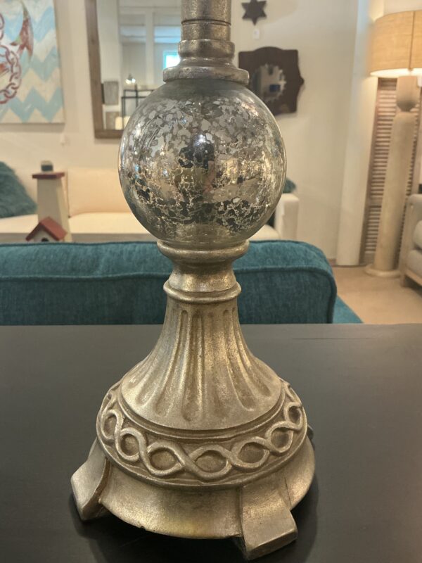 tall velvet shade table lamp