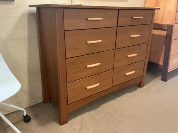 mahogany 8 drawer chest