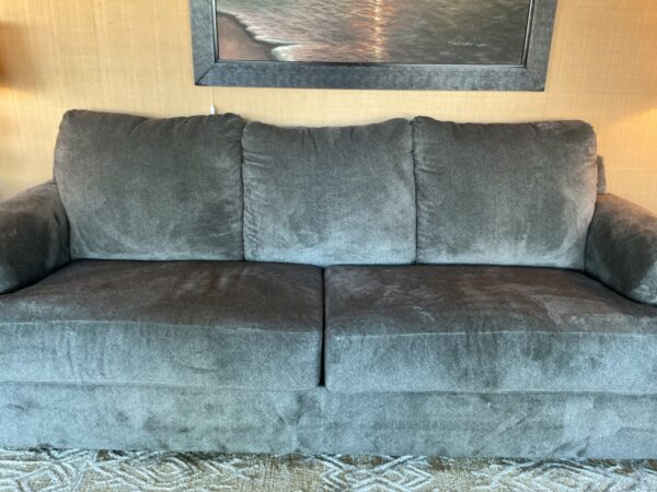 grey sofa
