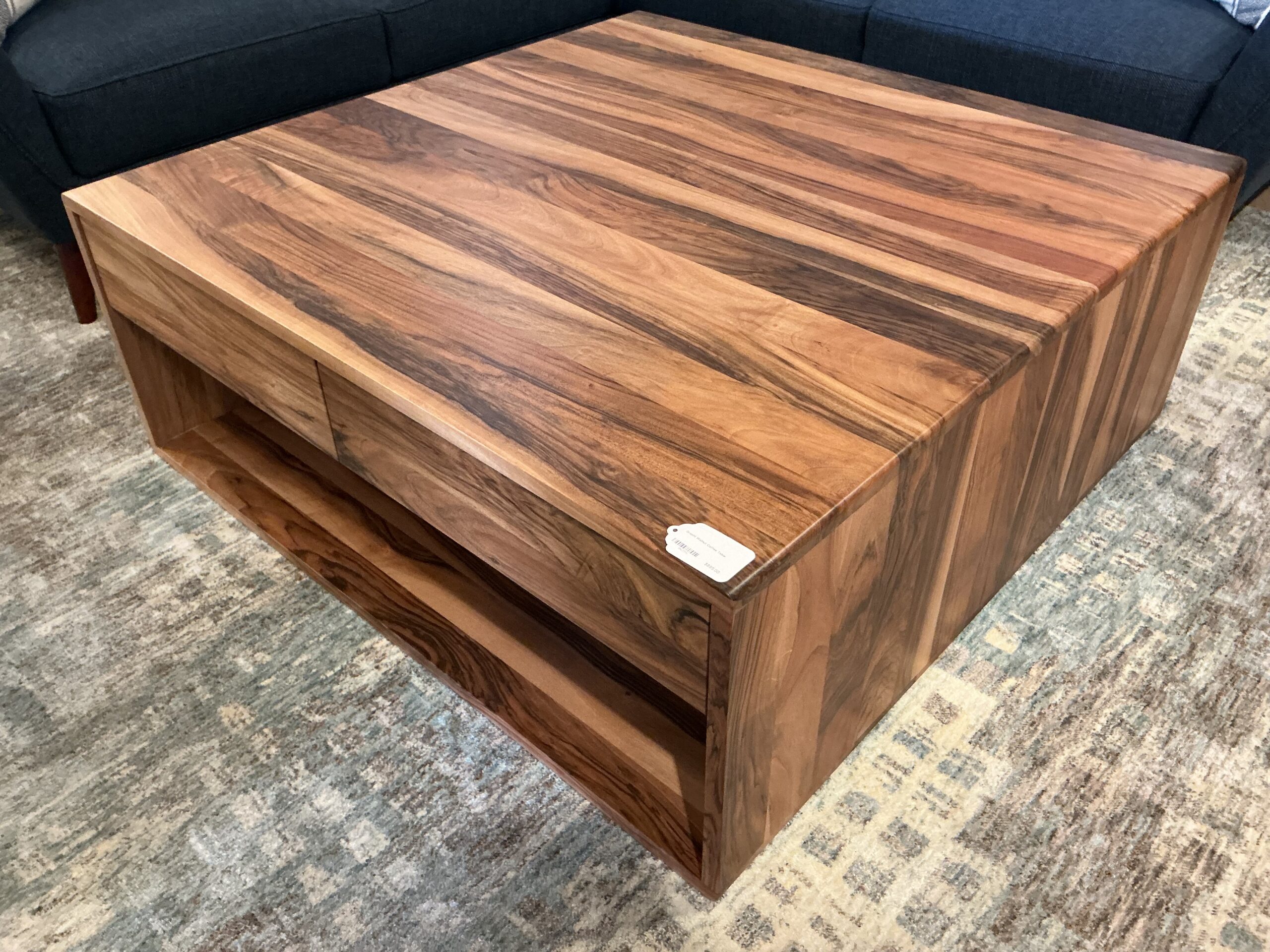 grapht walnut coffee table