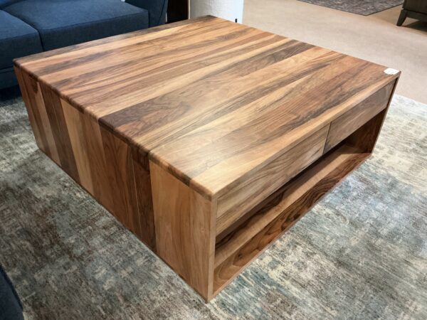 grapht walnut coffee table