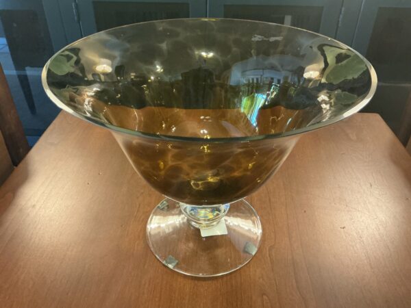 lg smoked glass bowl