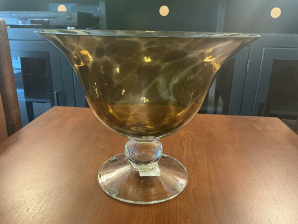 lg smoked glass bowl