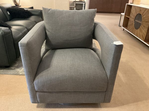 swivel chair grey