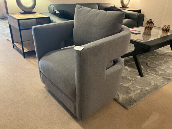 swivel chair grey
