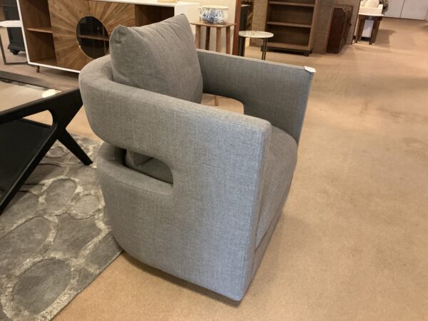 swivel chair grey