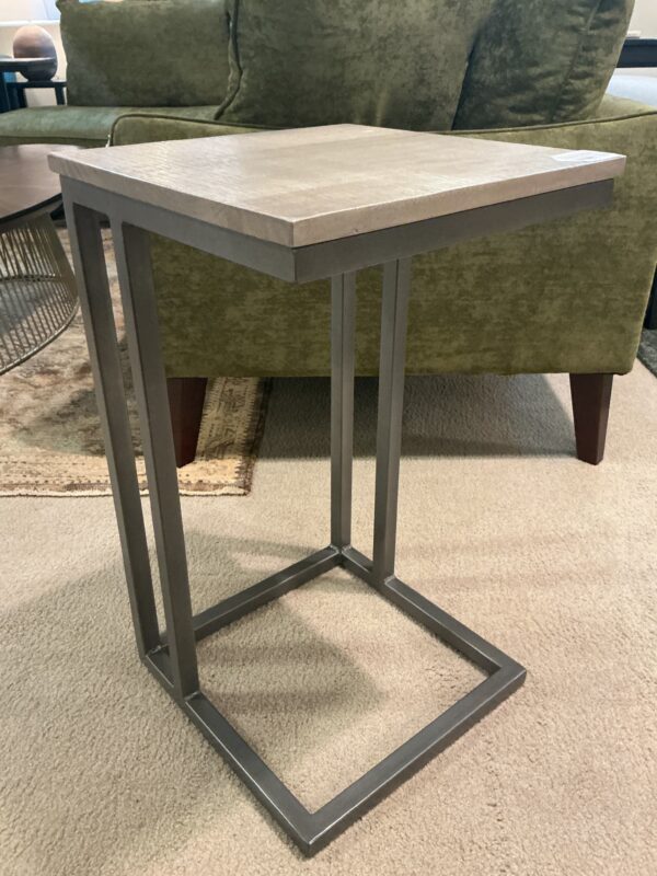 c shaped side table