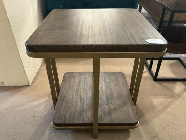 metal end table
