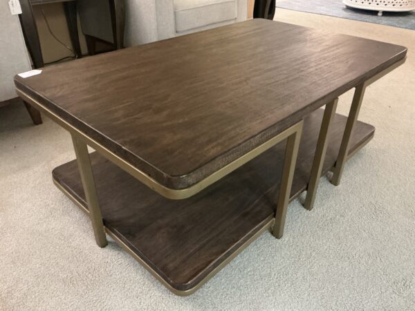 metal cocktail table