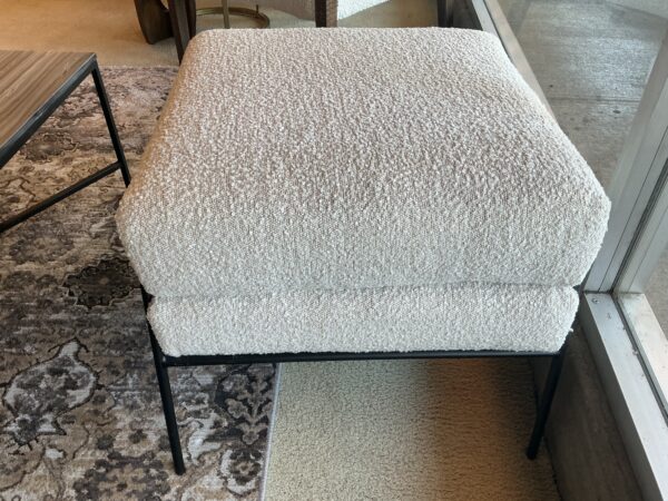white ottoman