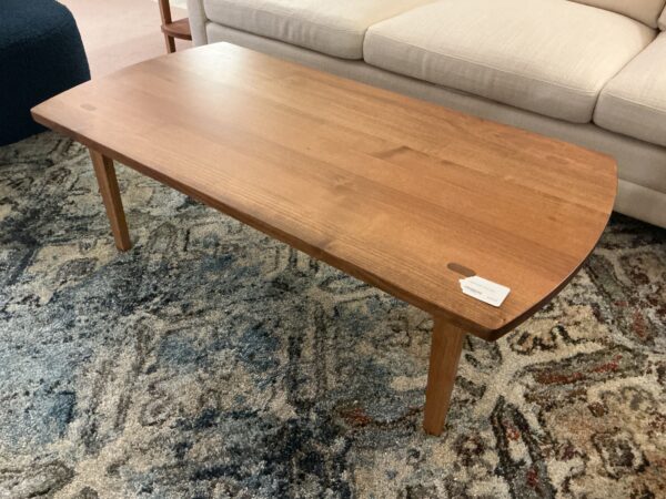wood castle coffee table