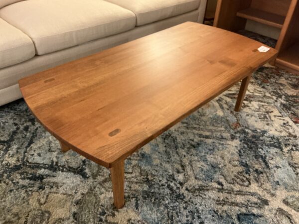 wood castle coffee table