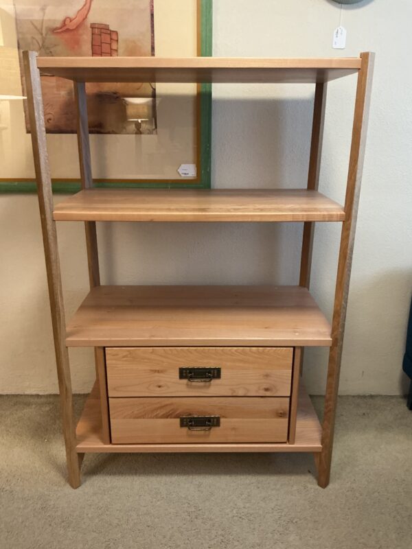 wood castle storage piece